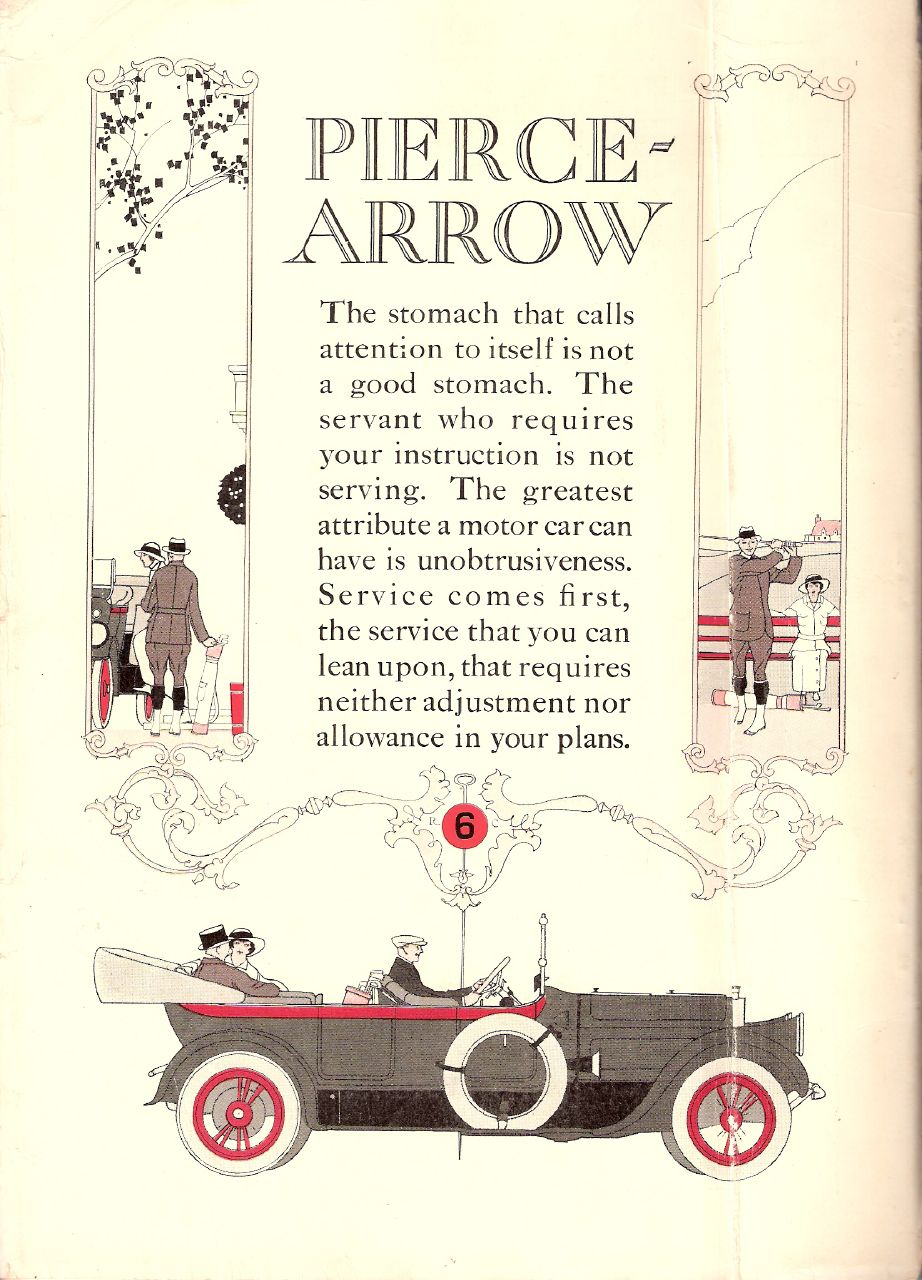1914 Pierce-Arrow Auto Advertising